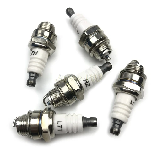 5Pcs 점화 플러그 L7T BM6A BPMR7A RCJ6Y RCJ7Y WSR5F 33cc-49cc 트리머 송풍기 교체 Accessory-V003 4
