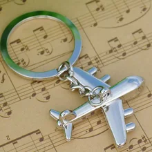 Креативный металлический маленький самолет подарок стерео самолет брелок реклама бизнес маленький подарок брелок