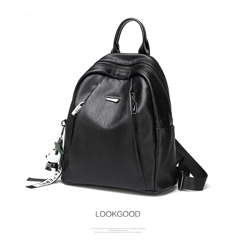 YILUNXI, женские черные рюкзаки из овчины, женские новые модные сумки из натуральной кожи на плечо, Дамский роскошный рюкзак, сумки высокого качества