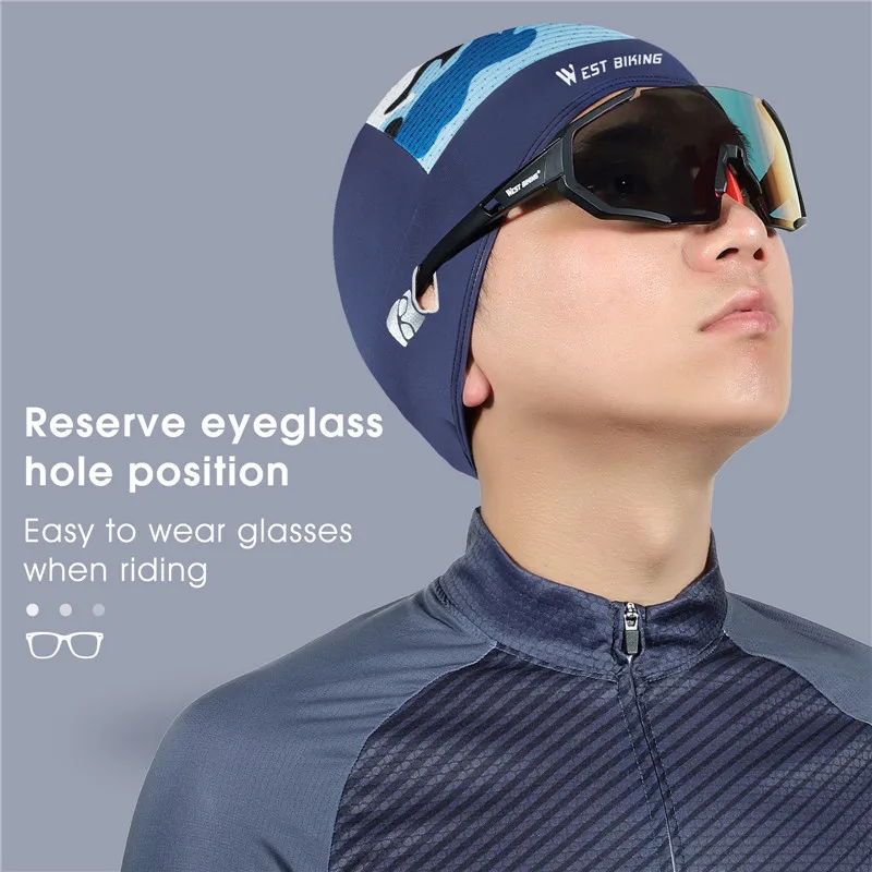 West Biking Summer Sport Skull Cap Hat 