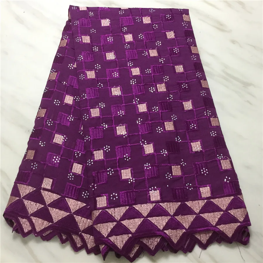 Швейцарские кружева ткань из Дубая Brode \ Coton африкен Tissu Dentelle нигерийское кружево ткань Африканский хлопок кружевная ткань - Цвет: 3