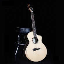 Акустическая гитара ABENI фрагмент, 41 дюймов Акустическая гитара из цельного дерева, гитара ra acustica