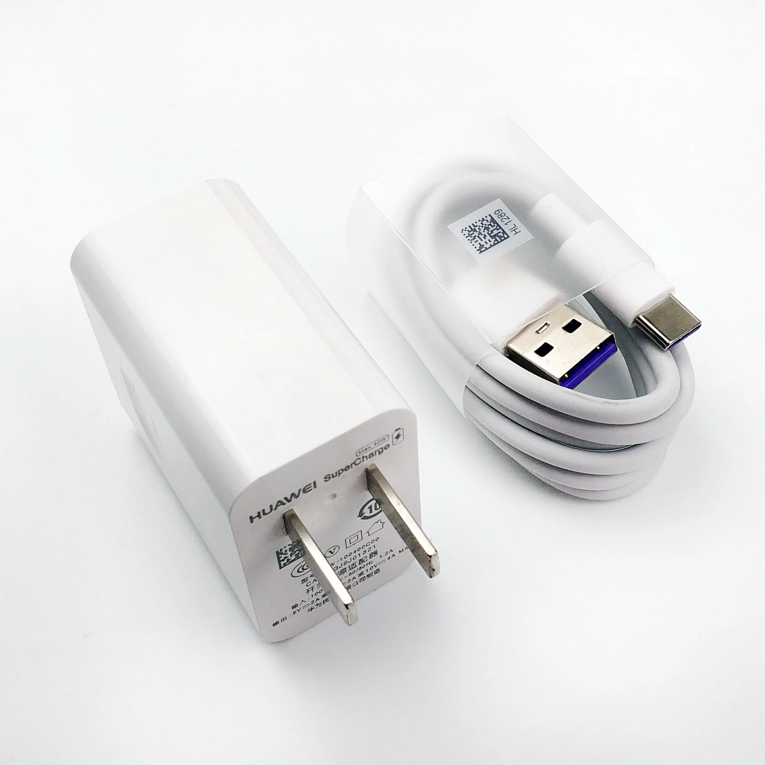 Huawei mate 30 pro зарядное устройство 5A быстрая стена 40 Вт зарядный адаптер Usb type-C кабель для mate 20 10 9 P30 pro 20 мобильный телефон