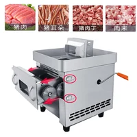 850W meat cutter Fast meat slicer electric Commercial slicer Shred Fully automatic  meat slicer machine 1