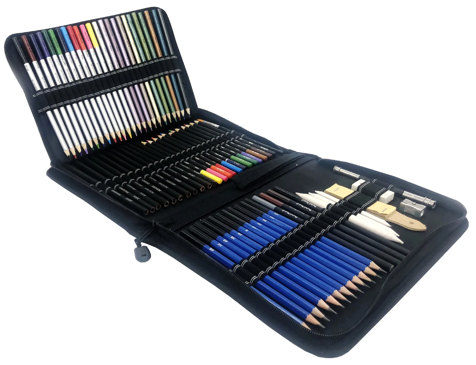 72 piece sketch color lead painting set / water soluble color lead
