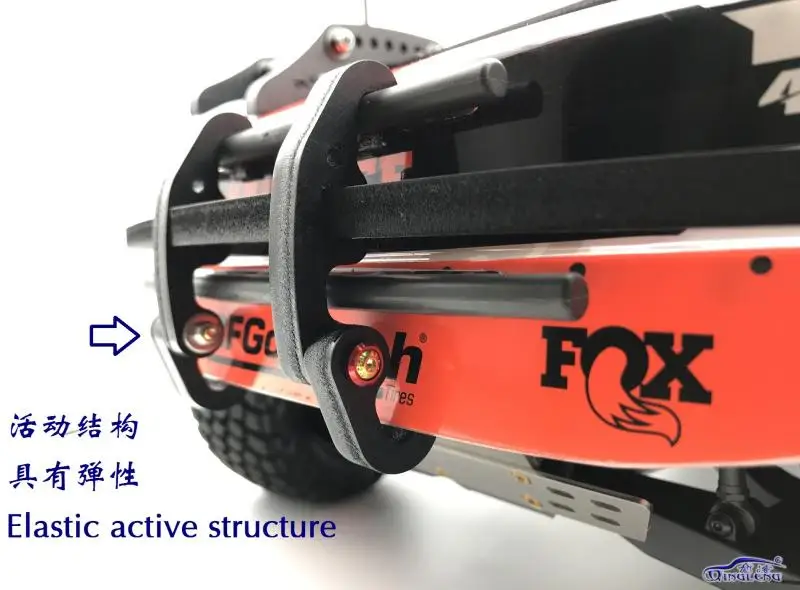 Импортный материал нейлоновый передний бампер для 1/7 TraxxasUDR rc автозапчасти|Детали
