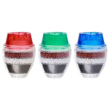 

Activated Carbon Round Faucet Water Tap Filter Clean Purifier Filtration