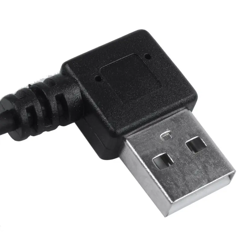 USB 90 градусов Мужской Micro-USB кабель для зарядки данных изгиб левой выдвижной пружинной линии для телефонов samsung oppo huawei xiaomi Mobil