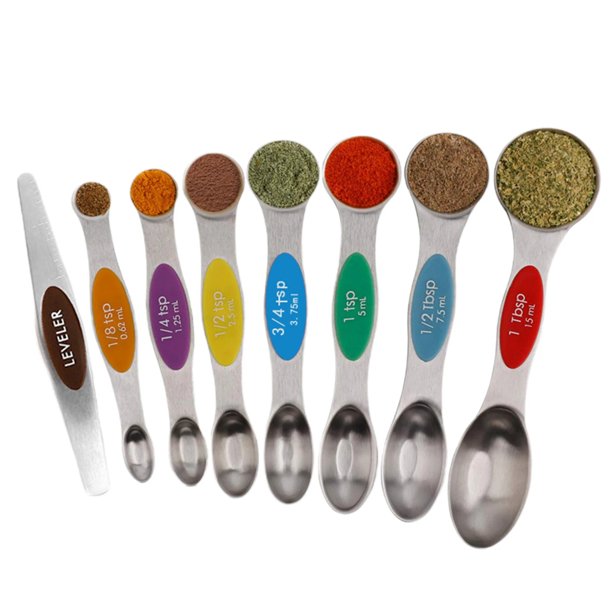 https://ae01.alicdn.com/kf/Ha24e96a1ee88410eadf1dba90f366302N/Spring-Chef-Magnetic-Measuring-Spoons-Set-of-8-Pieces-Dual-Sided-Stainless-Steel-Tools-Fits-in.jpg