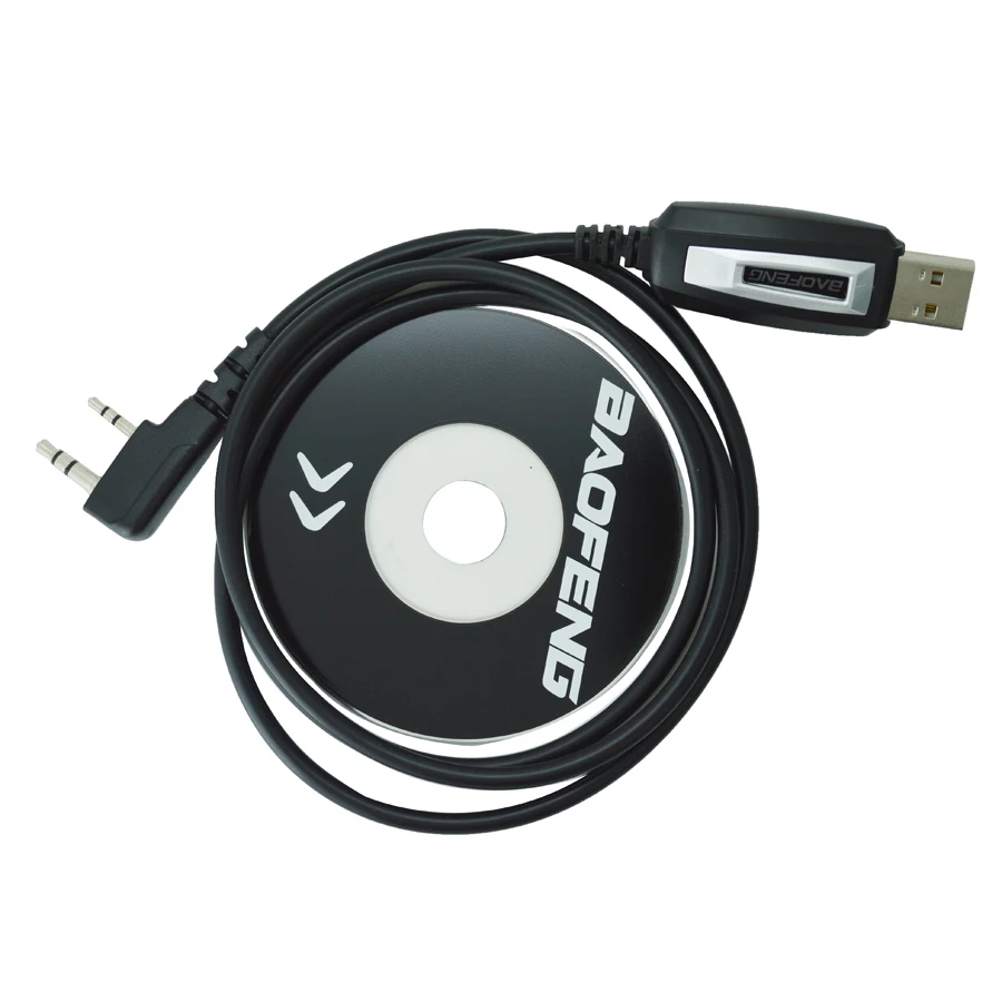 Лидер продаж 2 Pin USB Baofeng Кабель для программирования J0012A для иди и болтай walkie talkie Baofeng UV-5R UV-985 UV-3R KENWOOD TK3207 TK-3107 BF-888S