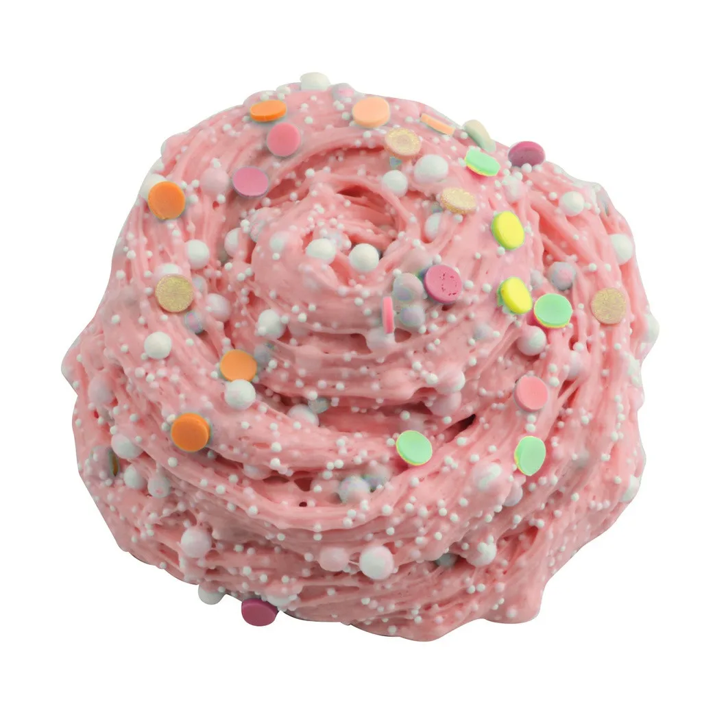 Fluffy Slime Supplies Stress Relief Toy Child Creativity Imagination Education toy Beautiful Color Colorful Slime toys #A