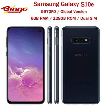 

Samsung Galaxy S10e G970FD Dual SIM Global Version Octa Core LTE Android 5.8" Mobile Phone 16MP&12MP 6GB RAM 128GB ROM NFC