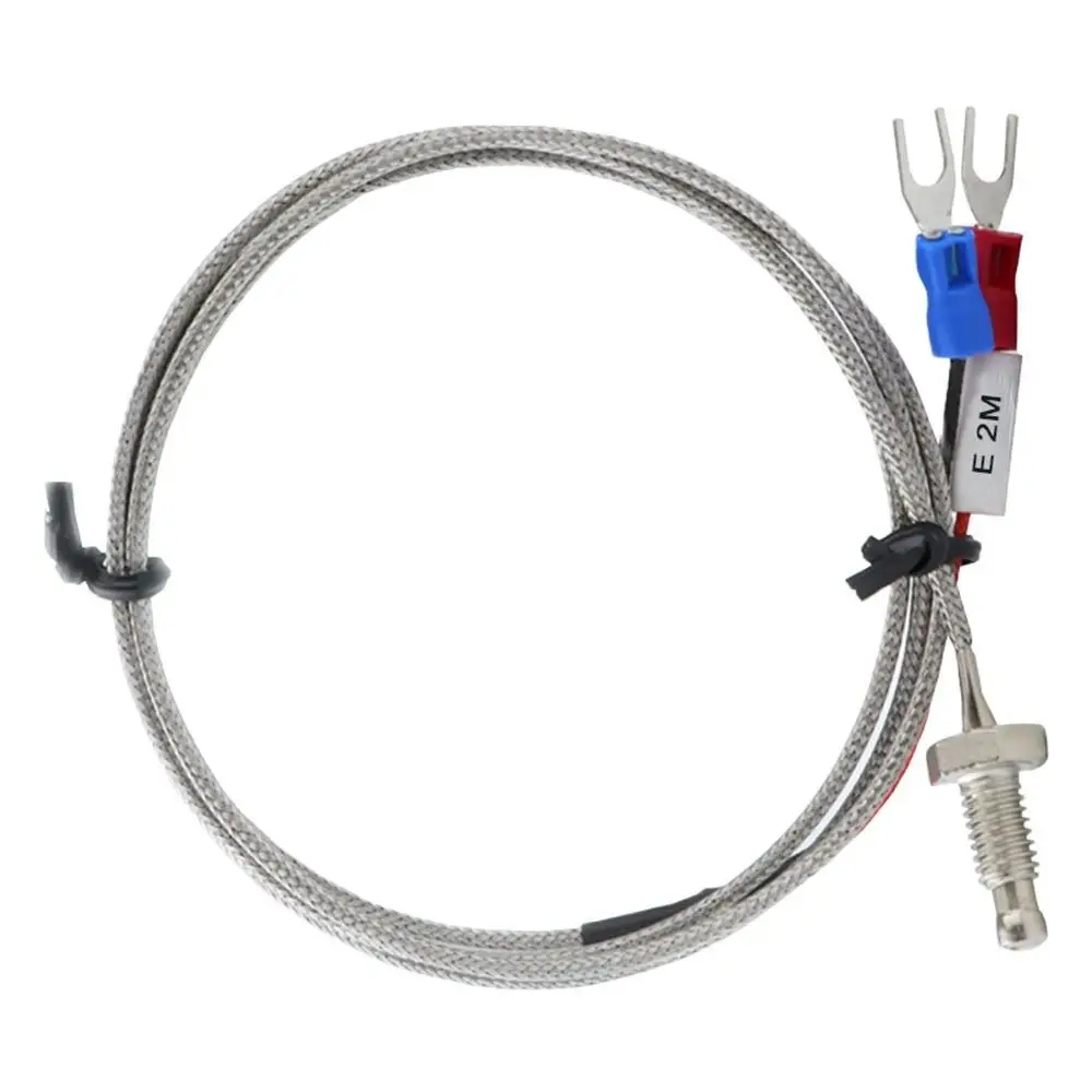 E type M6 M8 screw Wire Cable Thermocouple Temperature Sensor for Industrial Temperature Controlle