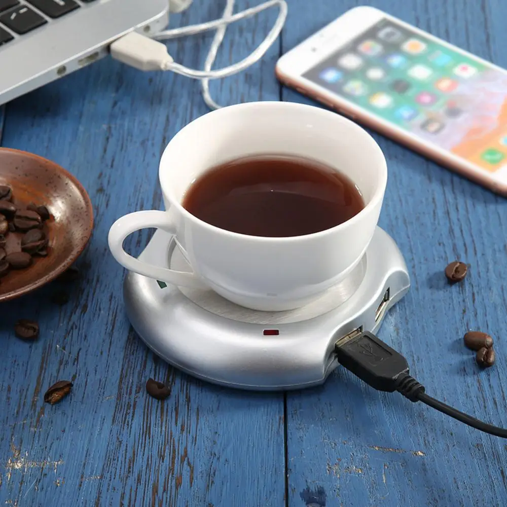 USB Грелка коврик теплая чашка коврик нагревательное устройство офисный Кофе Чай грелка коврик настольный коврик термостойкая электрическая изоляция подставка