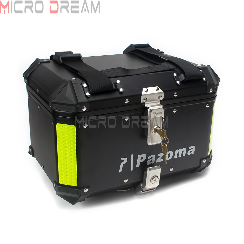 42L Black Top Tail Boxes Motorcycles 