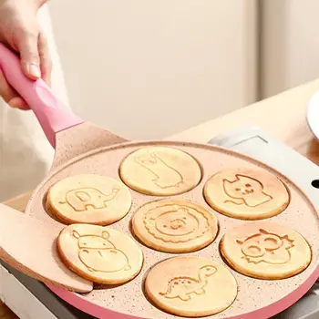 

1 PC Frying Pan Aluminum Alloy Egg Pancake Omelette Non-stick Cooking Pan Cooking Tool Pancake Maker for Kitchen