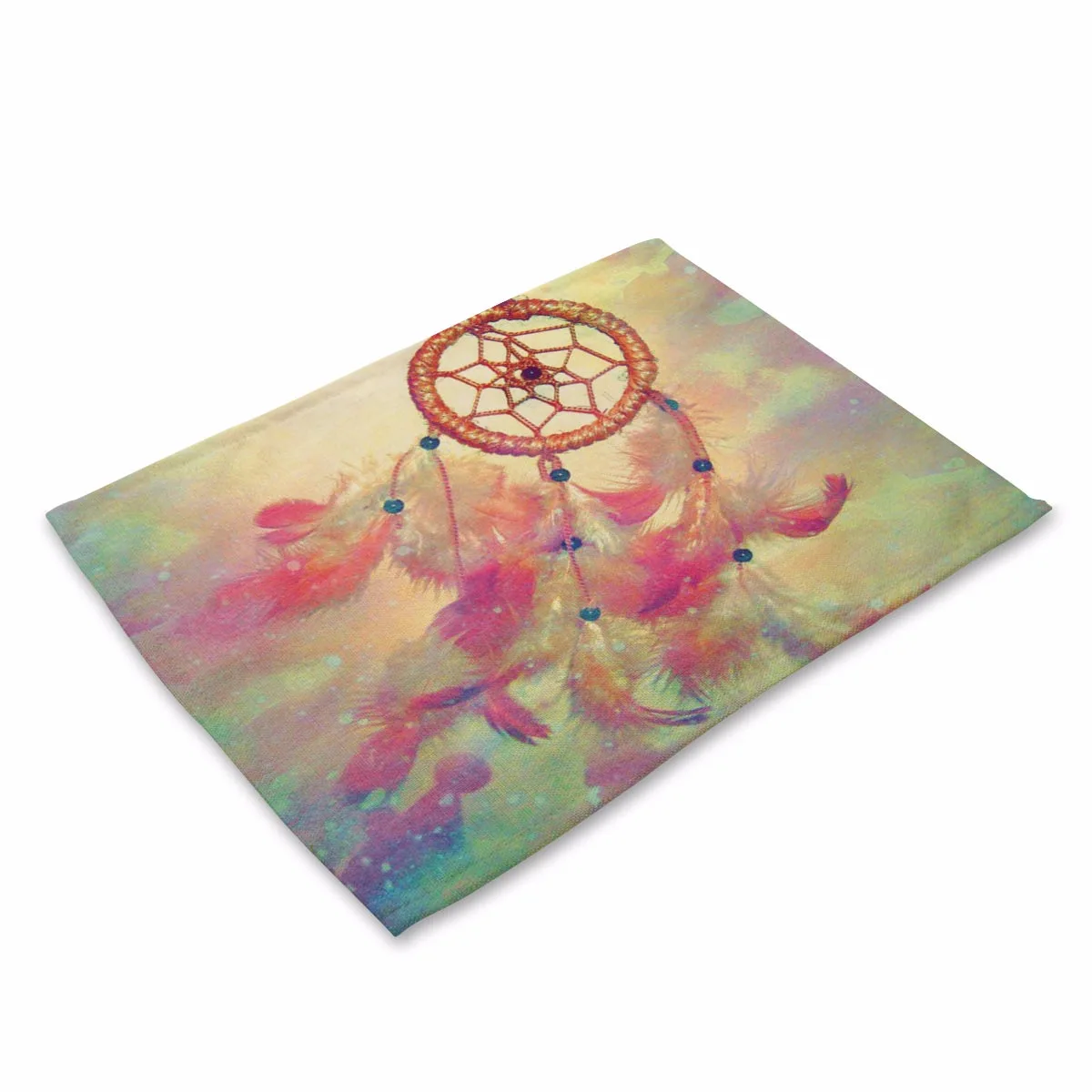 Перья Ловец снов матерчатые коврики водонепроницаемые изоляционные Coaster