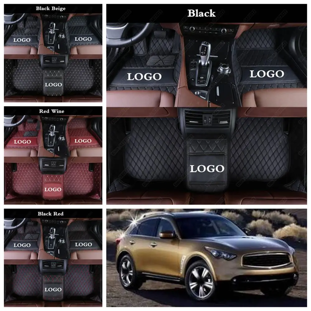 Автомобильные коврики на заказ для INFINITI JX FX35 EX35 JX35 ESQ кожаная задняя крышка