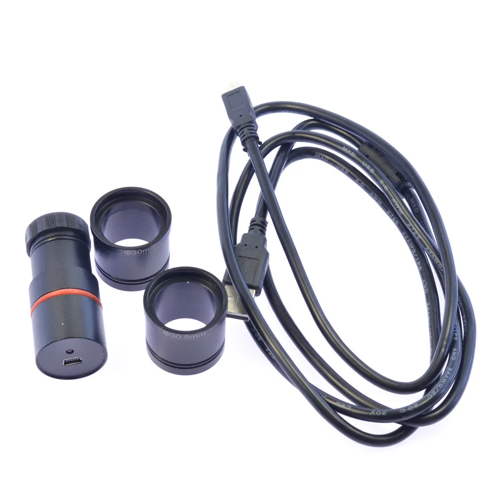 2MP USB High Definition Biomicroscopy Electron Eyepiece Binocular Trinocular Microscope Camera