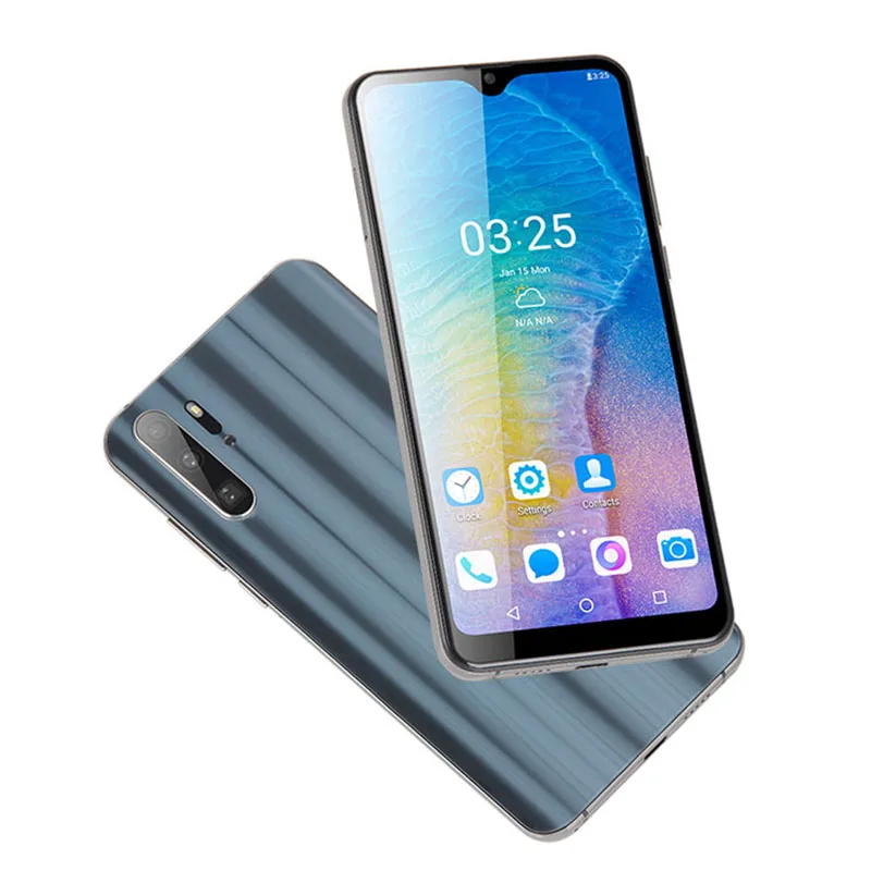 Смартфон UNIWA P30 PRO с четырехъядерным процессором, 2 Гб ОЗУ, 32 Гб ПЗУ, 6,26 дюйма, экран в виде капли воды, Android 6,0, мобильный телефон с двумя Nano SIM, 3000 мА/ч