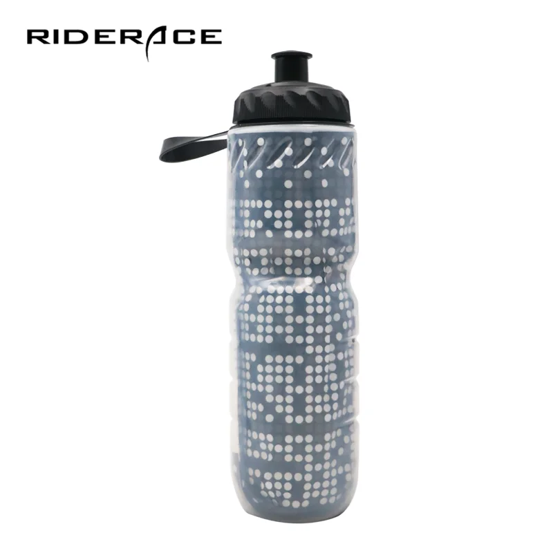 Bicycle Water Bottle Outdoor For Road Cycling MTB Bike Equipment Sport Dual Layer Thermal Keeping Hot Cold Water Bottles 710ML