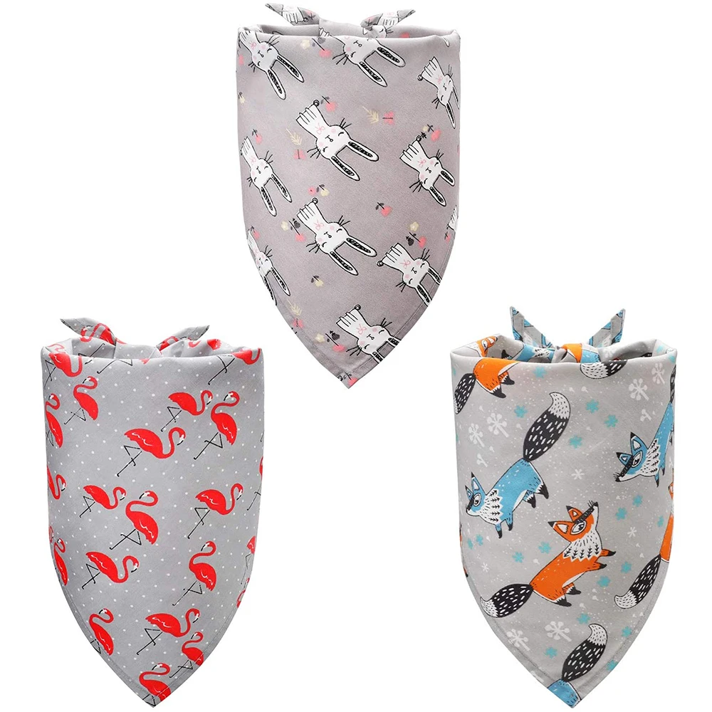 

Dog Bandanna and Dog Summer Scarf Adjustable Pet Puppy Dog Bibs Scarf for Small Medium Large Dog Washable