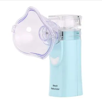 

Medical Home Care Atomizer Humidifier Portable Child Adult Ultrasonic Atomizer Blue color
