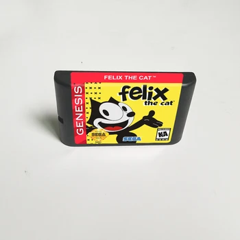

Felix Game Cat - 16 Bit MD Game Card for Sega Megadrive Genesis Video Game Console Cartridge