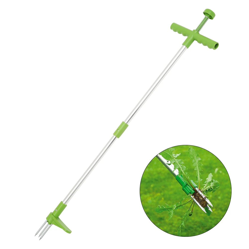 Désherbeur Manuel Pliable Avec Corde 10m - Outil Pour Enlever Herbes Aquatiques Dans Étangs, Lacs Et Cours D'Eau