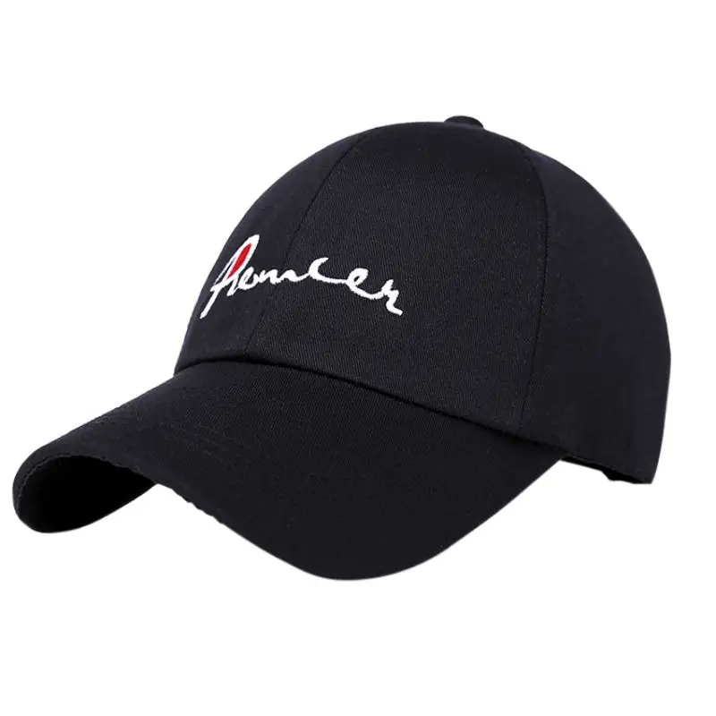 

Women Cotton Fashion Outdoor Korean Casual Letter Embroidery Print Baseball Hat Cap
