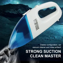 

Mini Car Vacuum Cleaner 12V Lighter Powered Wet And Dry Dual Use Portable Dust Washing Auto Interior Clean Tools Accessories