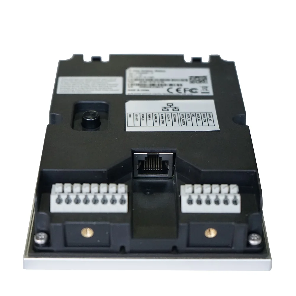 DH логотип VTO2202F P PoE(802.3af) и 2 провод IP из Металла вилла дверной звонок квартиры видео