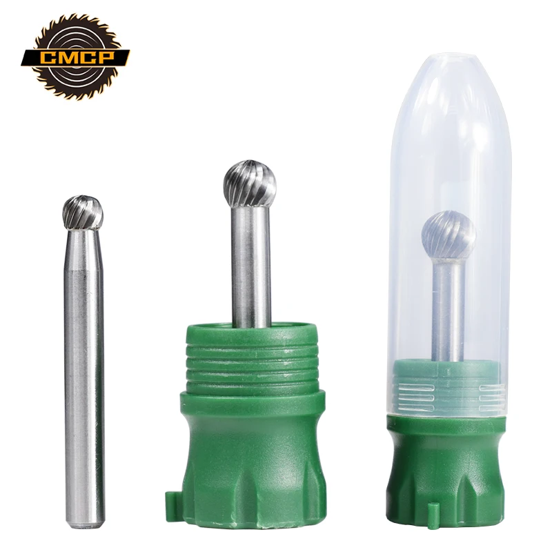 

CMCP 6mm Shank Rotary Cutter Files Type D Tungsten Carbide Burr Single Cut Rotary Polishing Tools CNC Engraving Tools