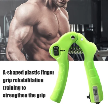 

Adjustable A-shaped Plastic Finger Gripper Rehabilitation Training Hand Grippers Strength Spring Finger Pinch Carpal Expander