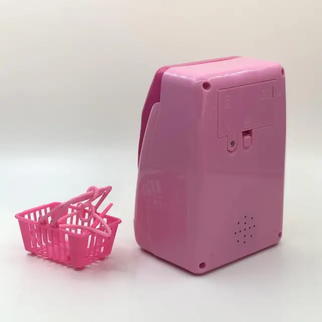 Kids Mini Simulation Light Electric Washing Machine Basket Pretend Play Toy Set 3