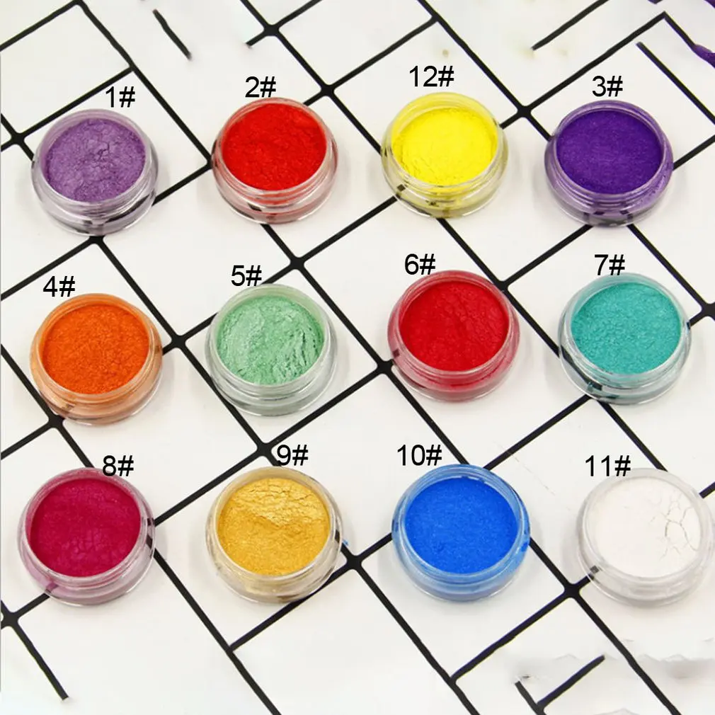 3Г/бутылка DIY Slime набор блеск порошковый наполнитель пигмент украшения игрушки жемчужный порошковый краситель пушистый Slime аксессуар подарок для девочек