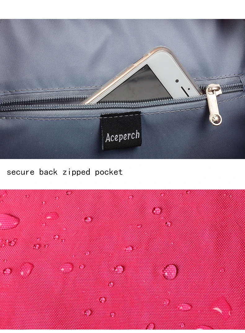 ACEPERCH Повседневный школьный рюкзак для девочек для подростков Mochila Feminina женский нейлоновый рюкзак для ноутбука женский