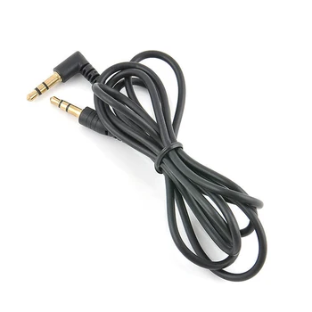 

1M Gold Tipped Car Stereo Male to Male 3.5mm Jack Audio Auxiliary Cable for iphone MP3