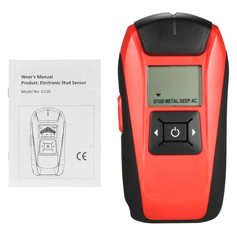 Professional Wall Detector Of Metal Magnetic Stud Finder Sensor Multi-Functional Handheld Lcd Wood Ac Deep Scan Wire Cable