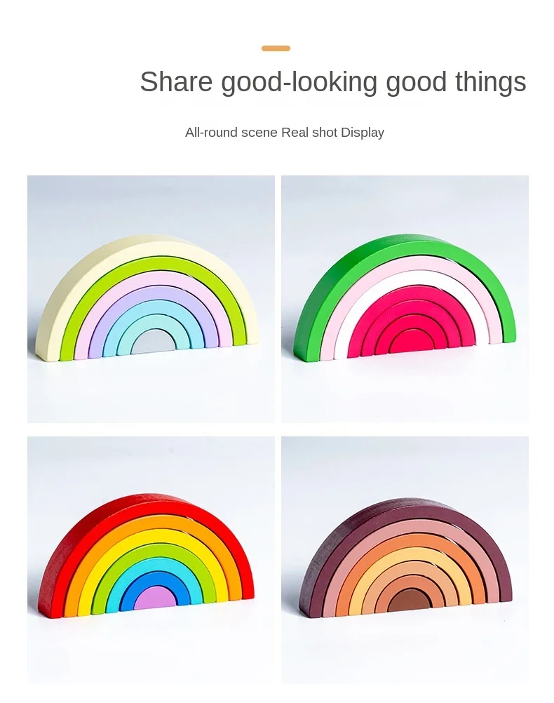 Holzspielzeug Farben lernen