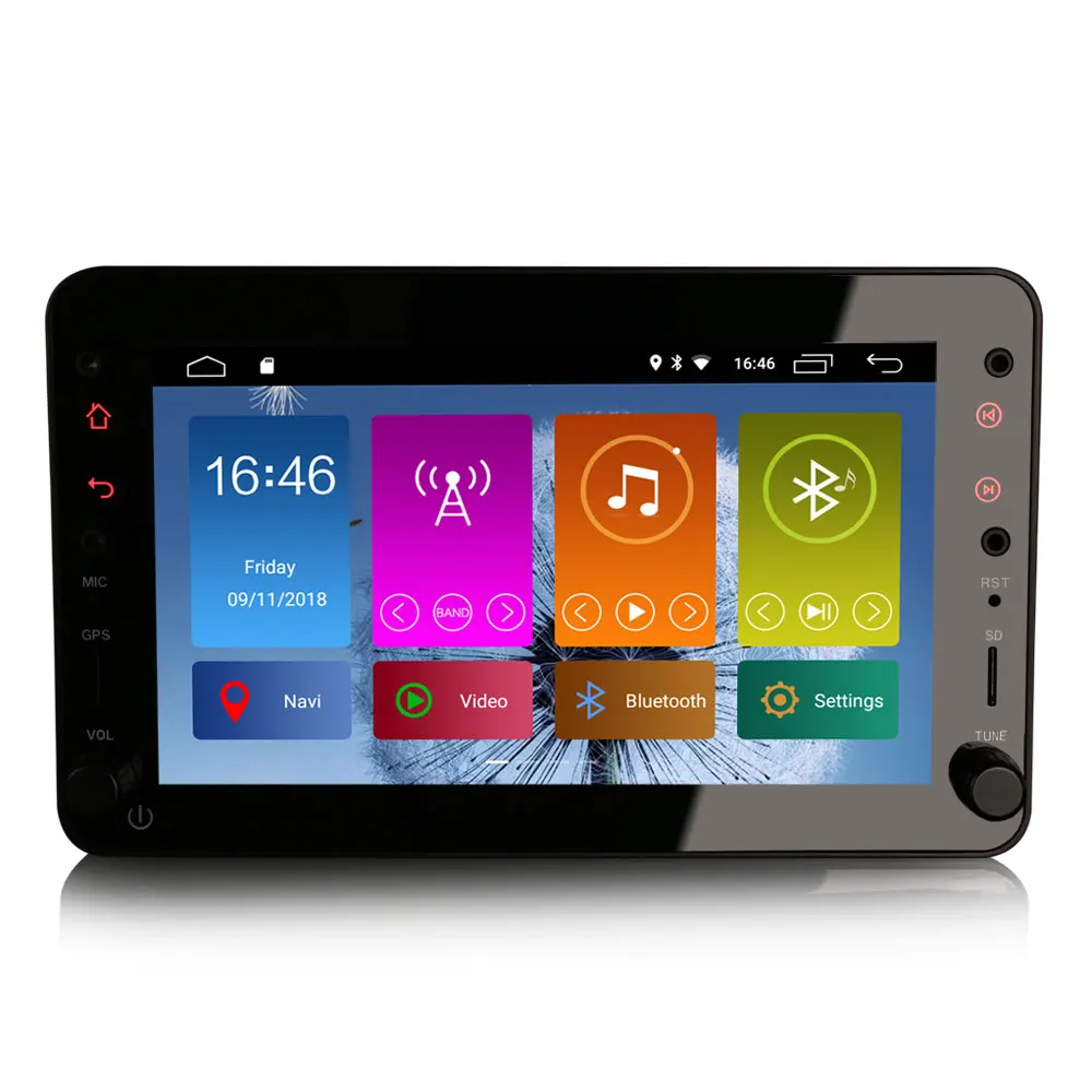 

7" Android 9.0 Pie OS Car Navigation GPS Radio for Alfa Romeo Spider/Brera 2006+ & 159/159 Sportwagon 2005+ with Built-in DSP
