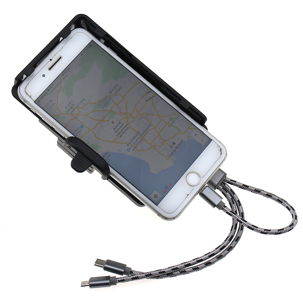 Мотоциклетный мобильный телефон навигационный кронштейн USB зарядка для DUCATI Multistrada 1260 1200s 950 S Enduro