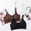 Seamless Vest Bra Tops Slim New Crop Top Without Steel Ring Women Solid Color Breathable Beauty Back Soft Sport Intimates ► Photo 3/6