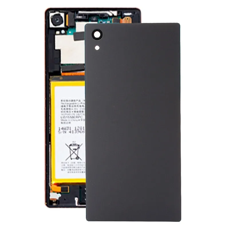 Черный Высокое качество для Sony Xperia Z5 крышка батарейного отсека задняя дверь корпус+ инструмент для ремонта - Цвет: Черный