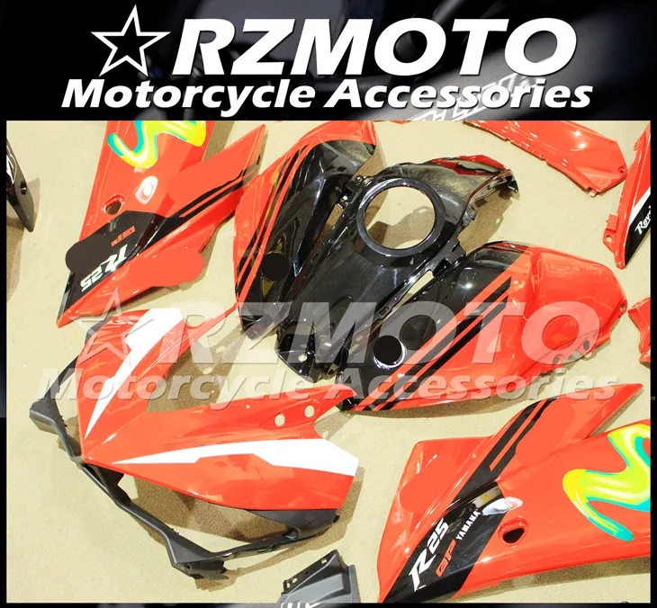ABS мотоцикл обтекатель комплект для YAMAHA YZF R25 R3- год кузов литьевая форма Магазин № 2132
