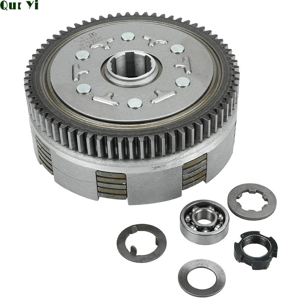 140cc Complete Manual Clutch Assembly Kit For 55mm Bore Lifan 140 140cc