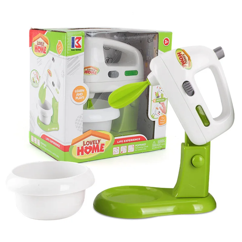 

YYB Children Play House Small Appliances Large Size Bread Machine Microwave Oven Model Electric Toys CHILDREN'S Toy Gift