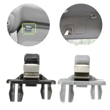 

High Quality Black /Grey Plastic Auto Roof Sun Visor Clip Holder Hook Stand For A1 A3 A4 A5 Q3 Q5 TT Interior 8U0857562A