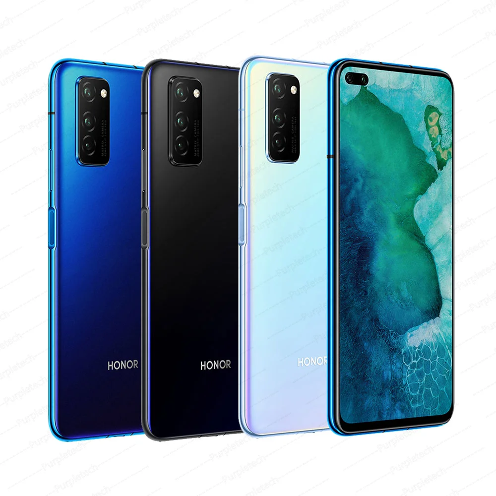 Honor V30 View 30 5G смартфон Google Play Kirin990 7 нм Восьмиядерный 16 ядерный GPU 40mp AI Тройная