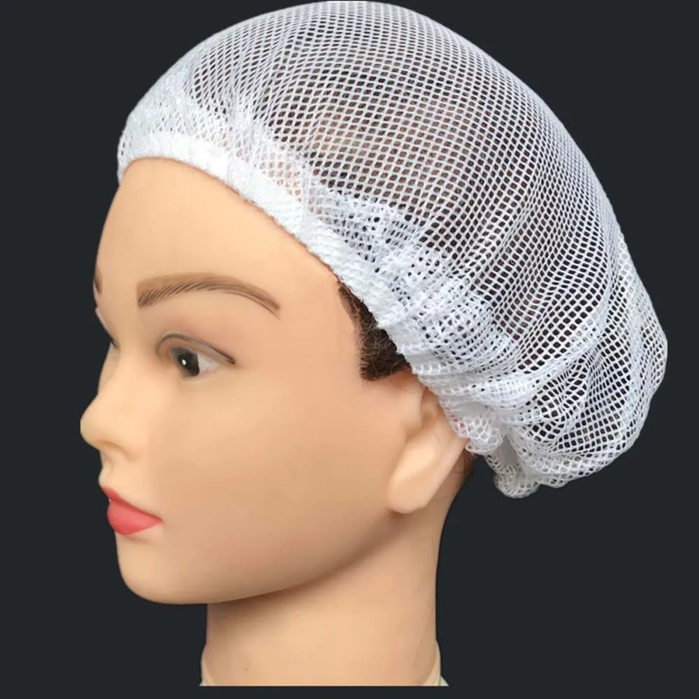 Net Cap Hairnet Dust Cap Women Workshop Work Male Ma'am Food Manufacturer Cook Hat Dustproof Kitchen Ventilation Chef